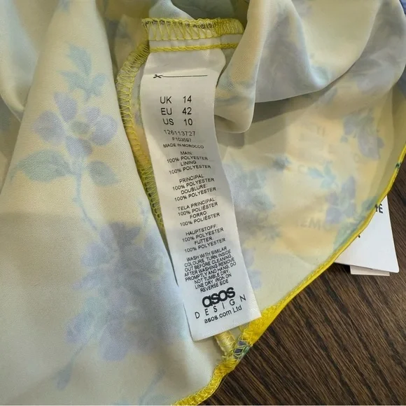 Floral Yellow Dress - Picture 6 of 12